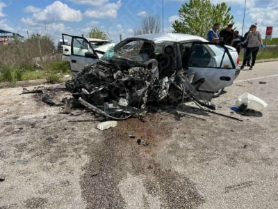 Απίστευτη τραγωδία στην Ορεστιάδα: Τρείς νεκροί σε μετωπική σύγκρουση αυτοκινήτων
