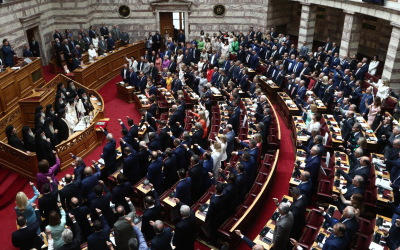 Η νέα χωροταξία της Βουλής, πώς τοποθετήθηκαν τα κόμματα στα έδρανα