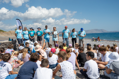 Συνολικά 139 κιλά απορριμμάτων μάζεψαν οι μαθητές από παραλία της Ρόδου