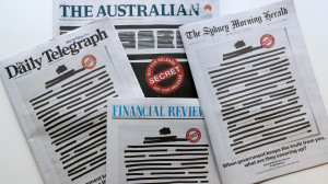 Αυστραλία: Οι εφημερίδες βγήκαν με μαύρα πρωτοσέλιδα