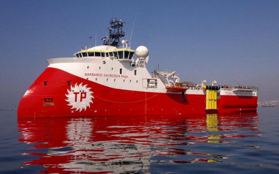Ανοιχτά της Λέσβου πλέει το τουρκικό ερευνητικό σκάφος Barbaros