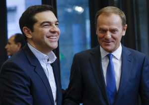 Επικοινωνία Τουσκ - Τσίπρα: Ρεαλιστικές μεταρρυθμίσεις η Ελλάδα χρέος οι εταίροι
