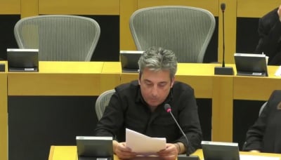 Παύλος Ασλανίδης στο ΕΚ για τα Τέμπη: «Ο γιος μου δολοφονήθηκε γιατί ήταν πολίτης της πιο διεφθαρμένης χώρας»