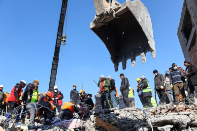 Σεισμός Τουρκία: Νέα επιχείρηση της ΕΜΑΚ στην Αντιόχεια σε κτήριο απ&#039; όπου ακούστηκαν φωνές
