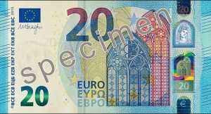 Απο αύριο σε κυκλοφορία το νέο 20 ευρω