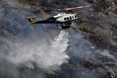 Φωτιά στο Βόλο: Καίγεται αγροτική έκταση στο Σέσκλο