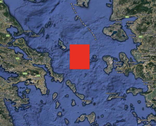 Η Τουρκία κάνει άσκηση στην καρδιά του Αιγαίου - Η NAVTEX και ο χάρτης