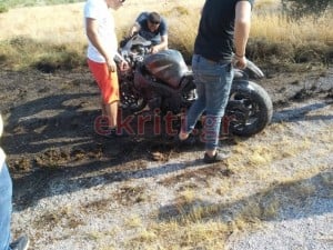 Κρήτη: Σοβαρό περιστατικό ανατροπής μοτοσυκλέτας σε αγώνες επιτάχυνσης