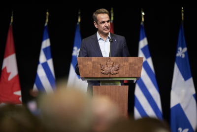 Μητσοτάκης από Μόντρεαλ: «Η Ελλάδα είναι μια χώρα με αυτοπεποίθηση, που εκπροσωπείται αποτελεσματικά στην ΕΕ»