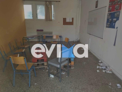 Βανδάλισαν υπό κατάληψη σχολείο στη Χαλκίδα - Εικόνες «ντροπής»