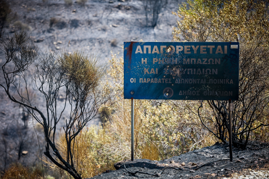 Νέος συναγερμός για φωτιά στον Βαρνάβα: Εκτός ελέγχου η φωτιά στην Μαγνησία - Εκκενώνεται το βόρειο τμήμα της Λαμίας