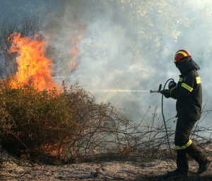 Τρεις φωτιές στον Ασπρόπυργο - Πολύ υψηλός κίνδυνος πυρκαγιών την Κυριακή σε Αττική και Εύβοια