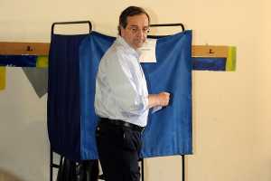 Δημοψήφισμα: Ψήφισε ο Αντώνης Σαμαράς