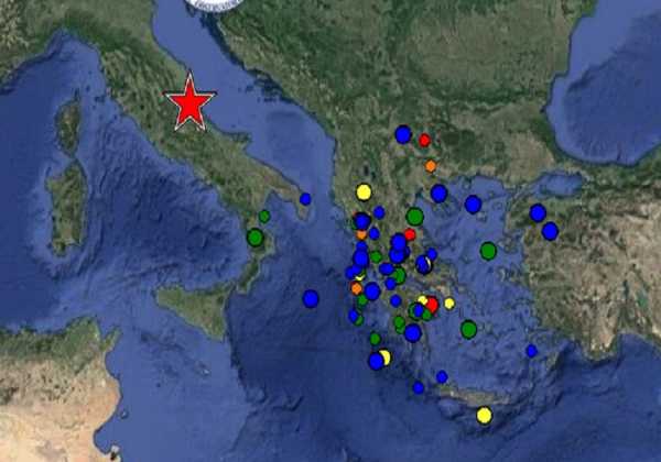 Ισχυρή σεισμική δόνηση έγινε αισθητή πριν από λίγο στη Ρώμη