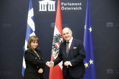 Σακελλαροπούλου: Επίσκεψη στην Αυστρία για την Πρόεδρο της Δημοκρατίας