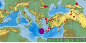 Μεγάλος σεισμός 6,4 ρίχτερ στα Χανιά
