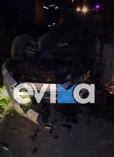 Τραγωδία στην Εύβοια, δύο νεαροί νεκροί σε τροχαίο δυστύχημα