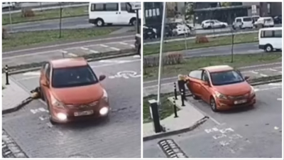 Σοκαριστικό βίντεο: Μητέρα πατάει με αυτοκίνητο το παιδί της την ώρα που ξεπαρκάρει -Σκληρές εικόνες