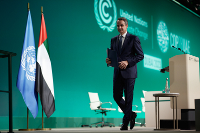 Μητσοτάκης σε COP28: «Μειώσαμε κατά 8% τη χρήση άνθρακα» -Τι είπε για αιολική και ηλιακή ενέργεια