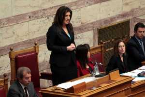 Ζ. Κωνσταντοπούλου: Η Βουλή δεν μπορεί να λειτουργεί ως πλυντήριο σκανδάλων