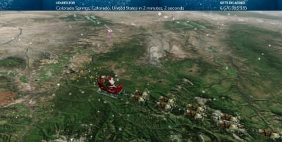 Στο Κολοράντο το πρωί των Χριστουγέννων ο Άγιος Βασίλης: Δείτε live το ταξίδι του