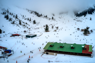 Ξεπέρασαν φέτος τους 100.000 οι επισκέπτες στο χιονοδρομικό κέντρο των Καλαβρύτων