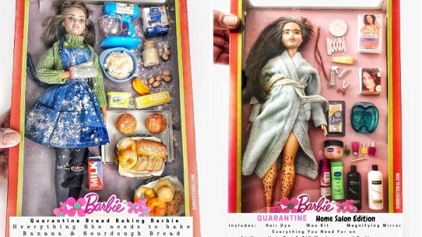 Η Barbie στο lockdown