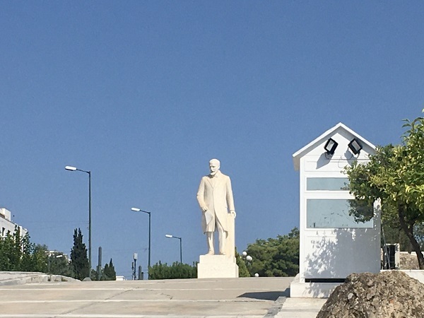 Τα αγάλματα της Αθήνας: Ελευθέριος Βενιζέλος
