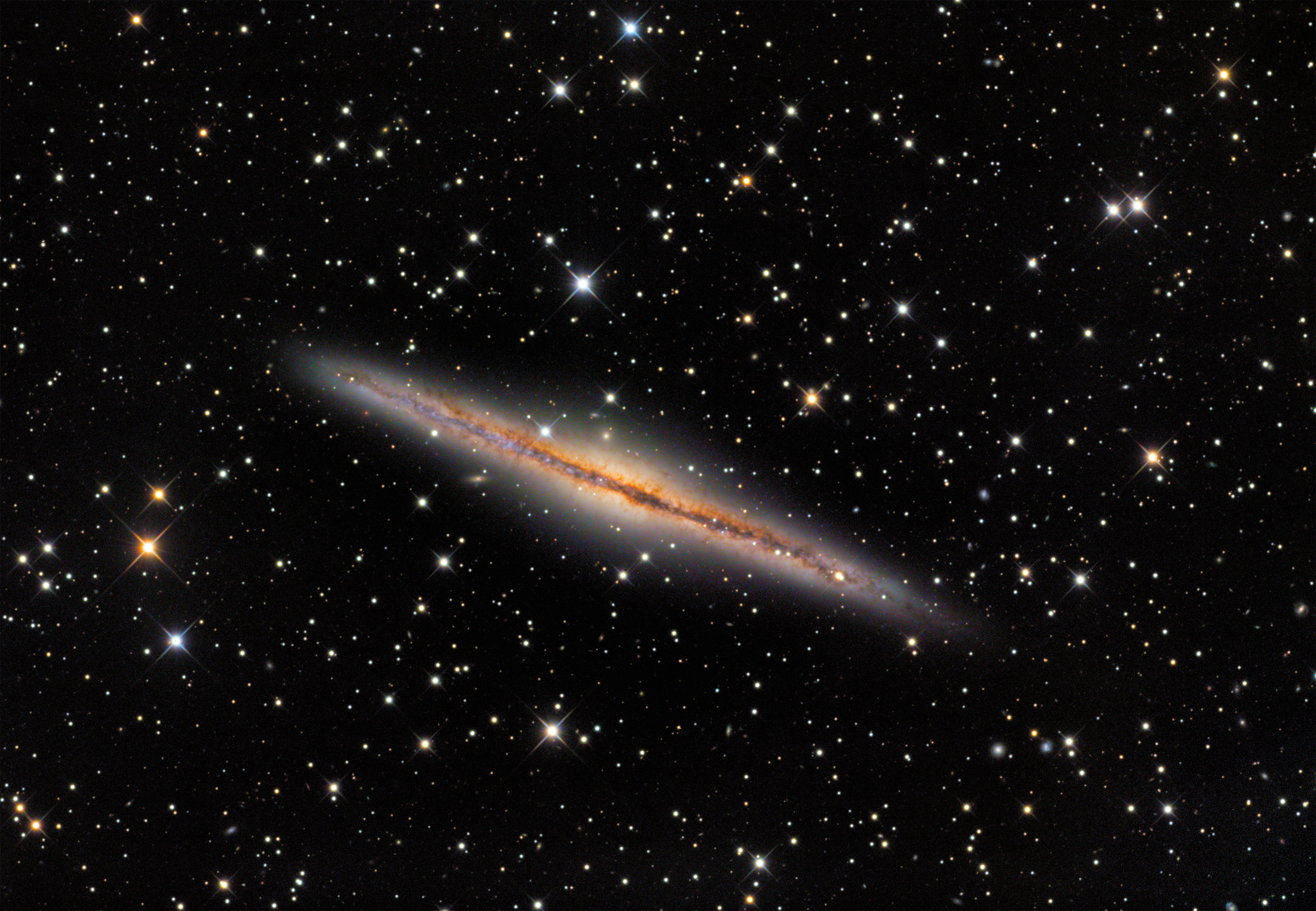 NGC891 LRGB new RGB