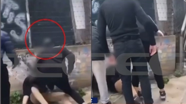 Βίντεο με άγριο ξυλοδαρμό 15χρονου έξω από σχολείο, ανελέητα χτυπήματα σε κεφάλι και σώμα
