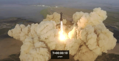 Εξερράγη ο πύραυλος Starship του Έλον Μασκ τέσσερα λεπτά μετά την εκτόξευση!