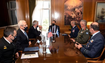 Συνάντηση Παναγιωτόπουλου – Πάιατ: Στο τραπέζι η αμυντική συμφωνία Ελλάδας – ΗΠΑ