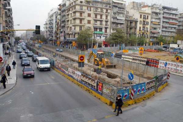 Θεσσαλονίκη: Αποφασισμένοι να συνεχίσουν τις κινητοποιήσεις οι εργαζόμενοι στο κατασκευαστικό κομμάτι του Μετρό