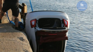 Ρόδος: Ένας νεκρός από αυτοκίνητο που έπεσε στην θάλασσα
