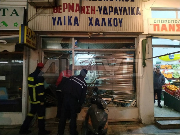 Εκρηξη σε κατάστημα στις Σέρρες, τραυματίστηκε ο ιδιοκτήτης