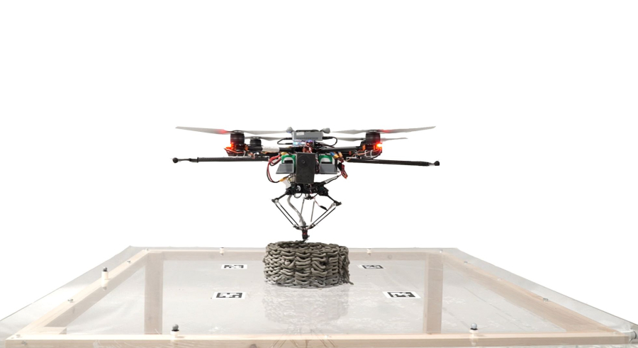 Drones εμπνευσμένα από σφήκες μπορούν να εκτυπώσουν τρισδιάστατα ένα κτίριο (βίντεο)