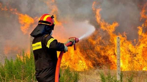 Σε εξέλιξη οι πυρκαγιές σε Πόρτο Λάφια Ευβοίας και Μέγαρα