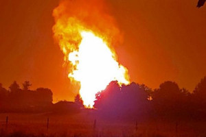 Ισχυρή έκρηξη σε αγωγό φυσικού αερίου στο Κεντάκι - Ένας νεκρός