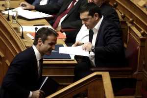 Για «θράσος και κυνισμό» κατηγόρησε τον πρωθυπουργό ο Μητσοτάκης