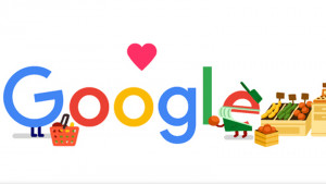 Google doodle: Το «ευχαριστώ» στους εργαζόμενους σε καταστήματα τροφίμων