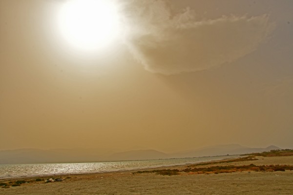 Ήλιος και αφρικανική σκόνη σήμερα Κυριακή των Βαΐων