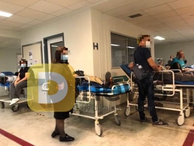 Το Dnews στο Αττικό νοσοκομείο: Εμπόλεμη ζώνη η εφημερία, γέμισαν ράντζα και τα Επείγοντα (εικόνες, βίντεο)