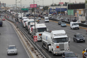 Απαγόρευση κυκλοφορίας φορτηγών στην Αθηνών - Λαμίας