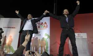 Podemos: «Η ελπίδα έρχεται» με τη νίκη του ΣΥΡΙΖΑ ΑΠΕ-ΜΠΕ/ΓΙΑΝΝΗΣ ΚΟΛΕΣΙΔΗΣ