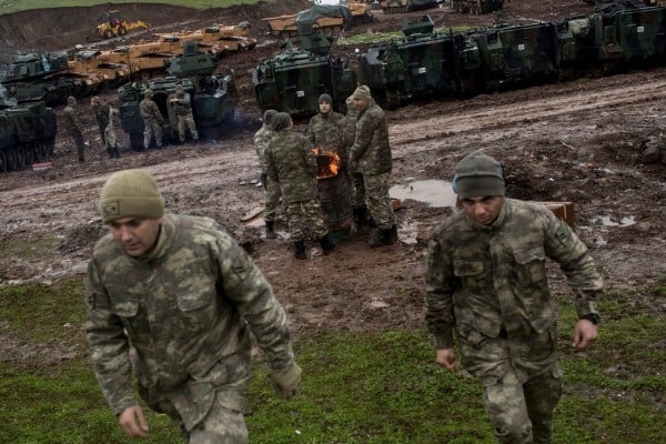 Υπό τον πλήρη έλεγχο του τουρκικού στρατού τέθηκε η περιοχή του Αφρίν