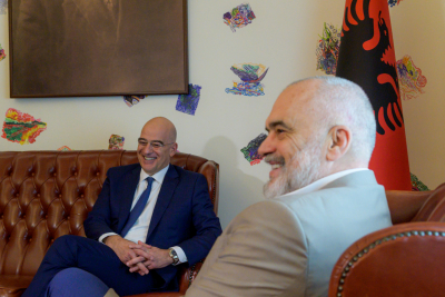 Διπλωματικές πηγές: Θετική η Αλβανία σε πενταετή ανανέωση του Συμφώνου Φιλίας με την Ελλάδα