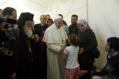 Νέα επίσκεψη στη Μυτιλήνη προετοιμάζει ο Πάπας Φραγκίσκος