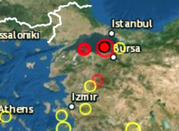 Σεισμός 4,4 Ρίχτερ στην Τουρκία