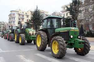 Αγρότες με τα τρακτέρ αύριο στο κέντρο της Θεσσαλονίκης