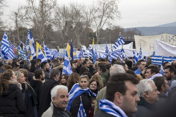 Nαι του δήμου Αθηναίων στο συλλαλητήριο για το Σκοπιανό